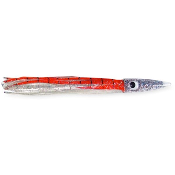 C&H Wahoo Whacker Lure - 11.5in - Red/Pearl