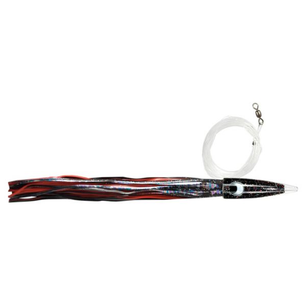 C&H Wahoo Whacker Rigged Lure - Black/Red