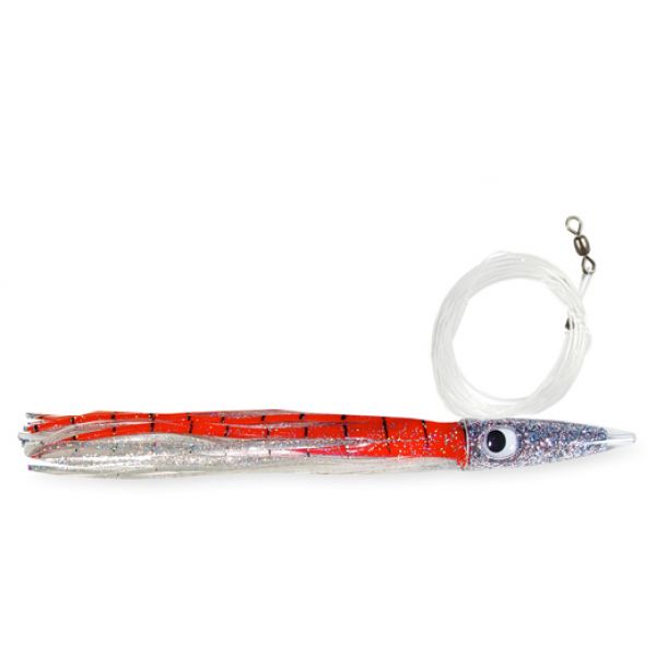 C&H Wahoo Whacker Rigged Lure - Red/White