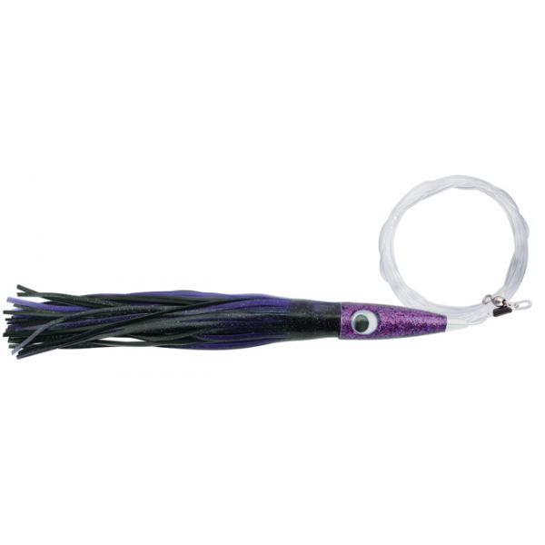 C&H Wahoo Whacker Rigged Lure - Black/Purple