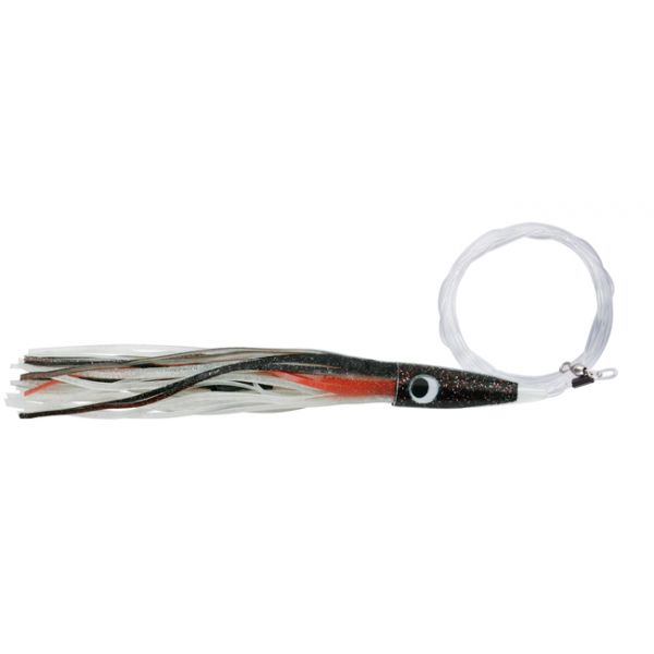 C&H Wahoo Whacker Rigged Lure - Black/Red