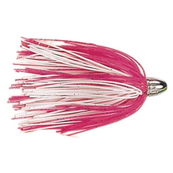 C&H Lures Billy Baits Micro Mini Lure - Pink/White Silicone