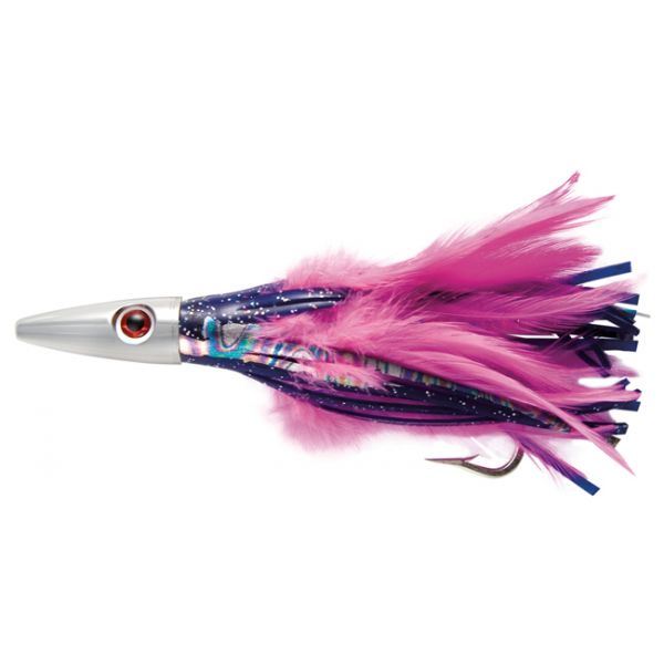 C&H Lures Billy Baits Ahi Slayer Lure - Blue/Pink Feather/Vinyl