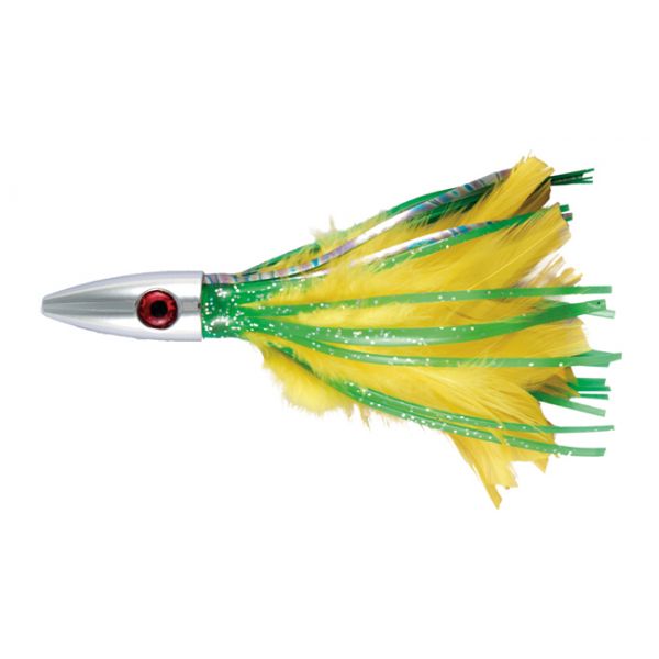 C&H Lures Billy Baits Ahi Slayer Lure - Green/Yellow Feather/Vinyl