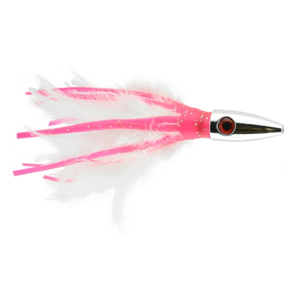 C&H Lures Billy Baits Ahi Slayer Lure - Pink/White Feather/Vinyl