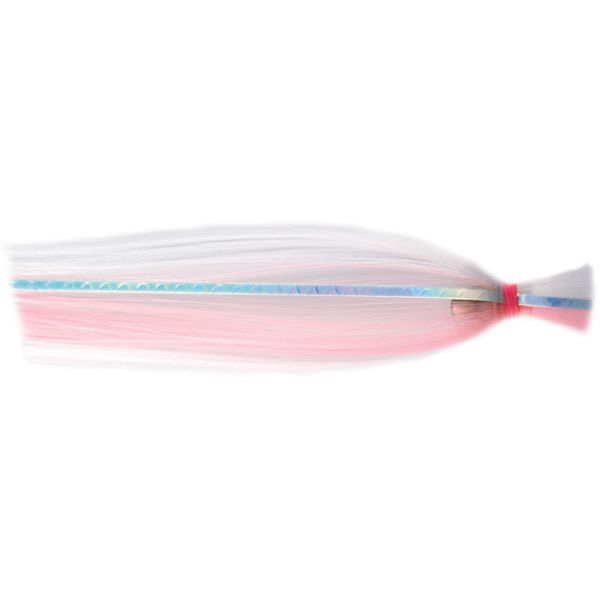 C&H Lures Billy Baits Billy Witch Lure - White/Pink Stripe