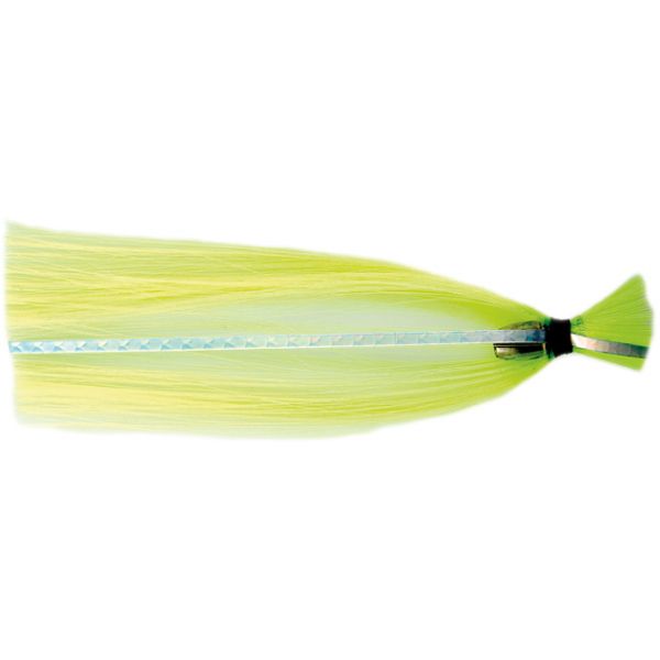 C&H Lures Billy Baits Billy Witch Lure - Chartreuse/White Stripe