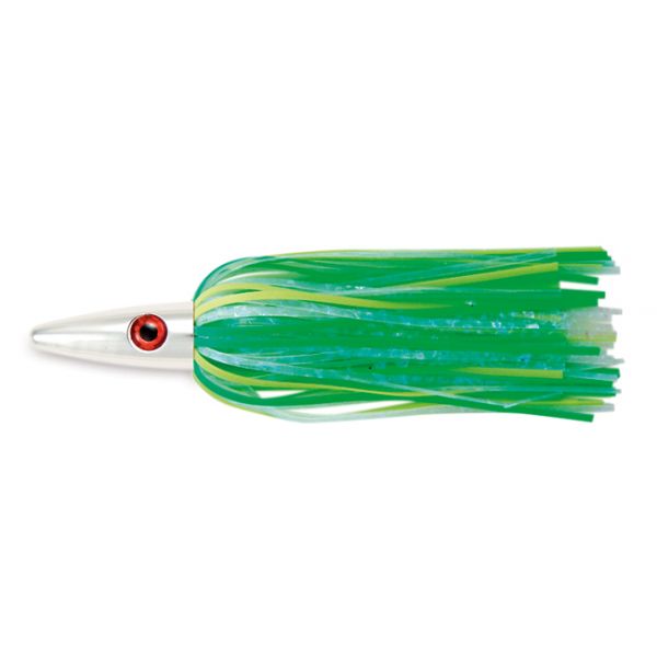 C&H Lures Billy Baits Ahi Slayer Lure Rigged - Chartreuse/Green Disco