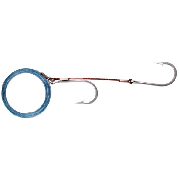 C&H Lures Double Hook 11/0 SS Rigging Kit - 18 ft. - 400 lb.