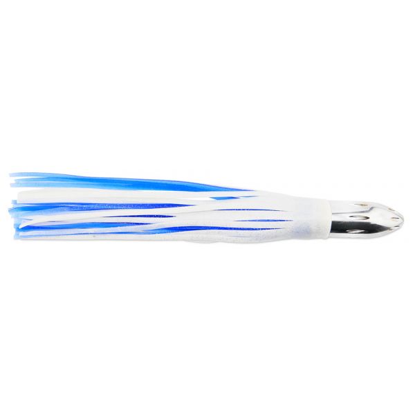 C&H Lures Mister Big XL Lure - Ultimate Series Tie On Skirt - White/Blue