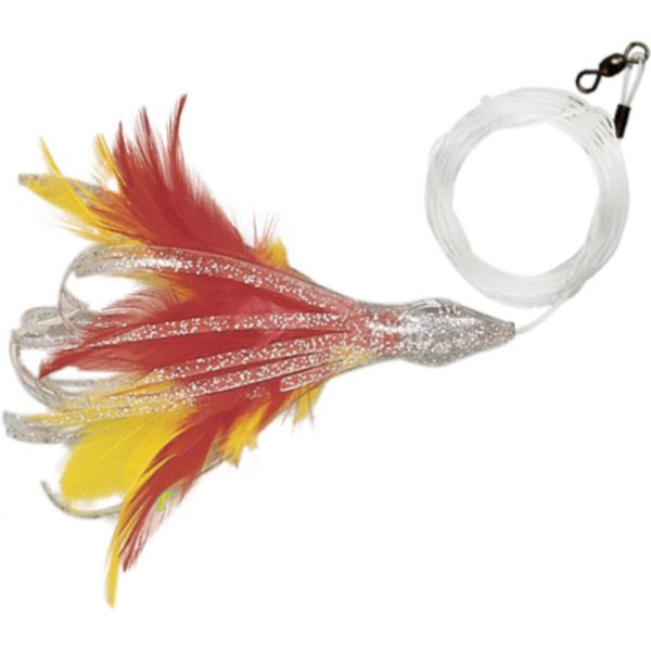 C&H Lures No Alibi Dolphin Delight Mono Rigged 1/2 oz. - Orange/Yellow