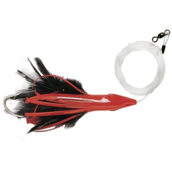 C&H Lures No Alibi Dolphin Delight Mono Rigged 1/2 oz. - Silver/Black