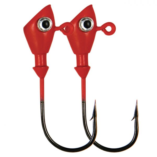 C&H Lures No Alibi Alien Jig Heads - 1/2 oz. - Red