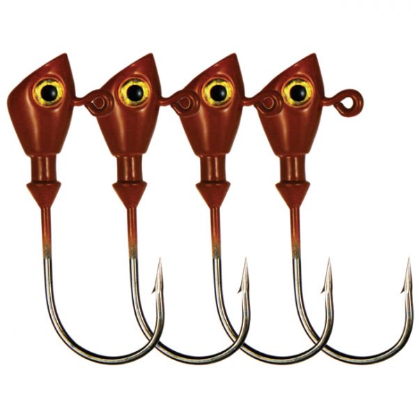 C&H Lures No Alibi Alien Jig Heads - 1/8 oz. - Penny