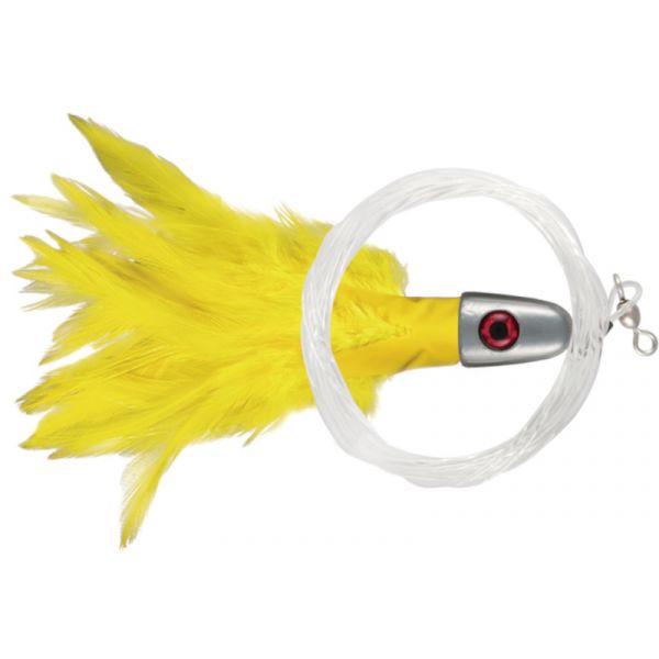 C&H Lures No Alibi Trolling Feather Rigged - 1 oz. - Yellow