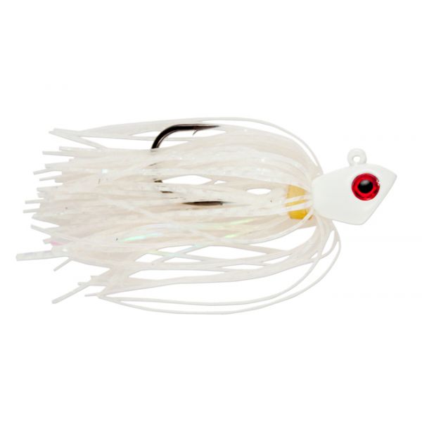 C&H Lures No Alibi Alien Jig Inshore Lure - 1/2oz Fluorescent Wht/Wht