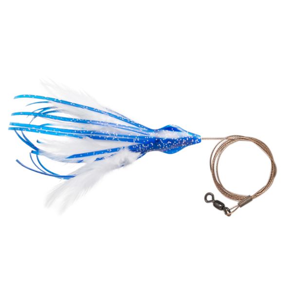 C&H No Alibi Dolphin Delight Rigged Lure - 1/2 oz. - Blue/White