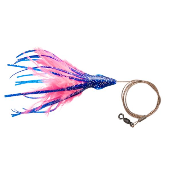 C&H No Alibi Dolphin Delight Rigged Lure - 1/2 oz. - Blue/Pink