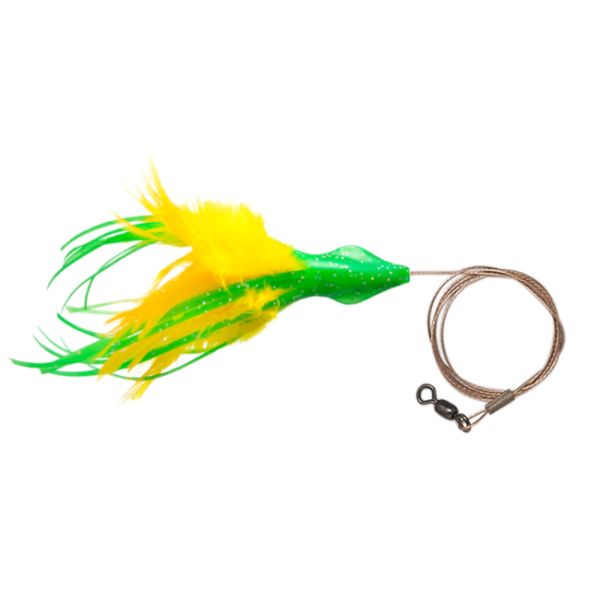 C&H No Alibi Dolphin Delight Rigged Lure - 1/2 oz. - Green/Yellow