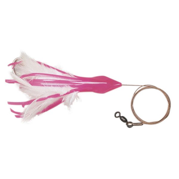 C&H No Alibi Dolphin Delight Rigged Lure - 1/2 oz. - Pink/White