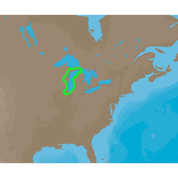 C-MAP 4D NA-D931 Lake Michigan