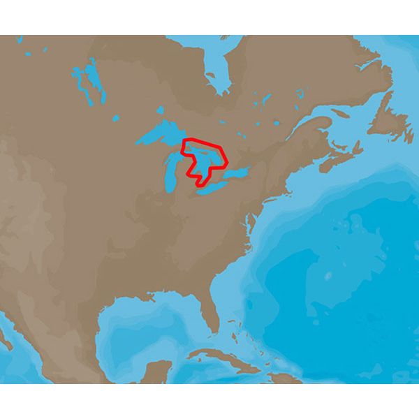 C-MAP 4D NA-D932 Lake Huron and Georgian Bay