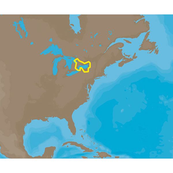 C-MAP 4D NA-D934 Lake Ontario and Trent Severn