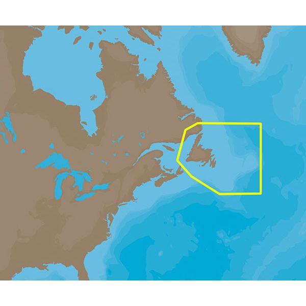 C-MAP 4D NA-D937 Newfoundland