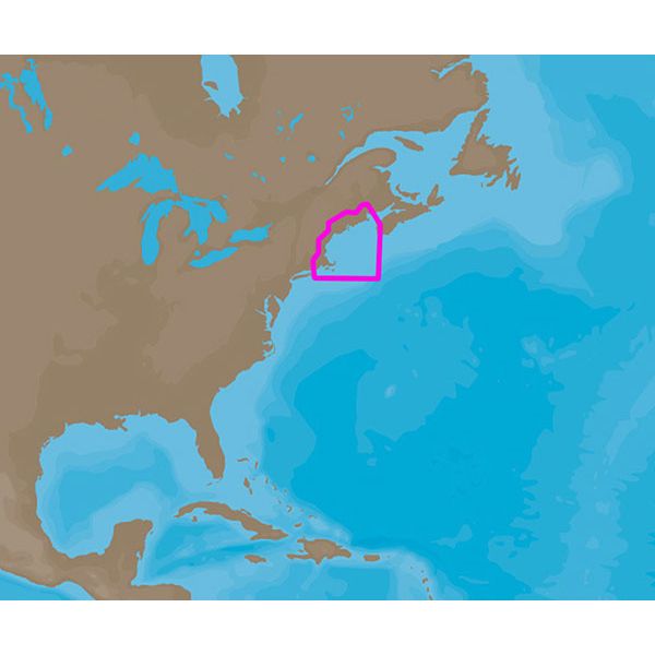 C-MAP 4D NA-D939 Passamaquoddy Bay to Block Island