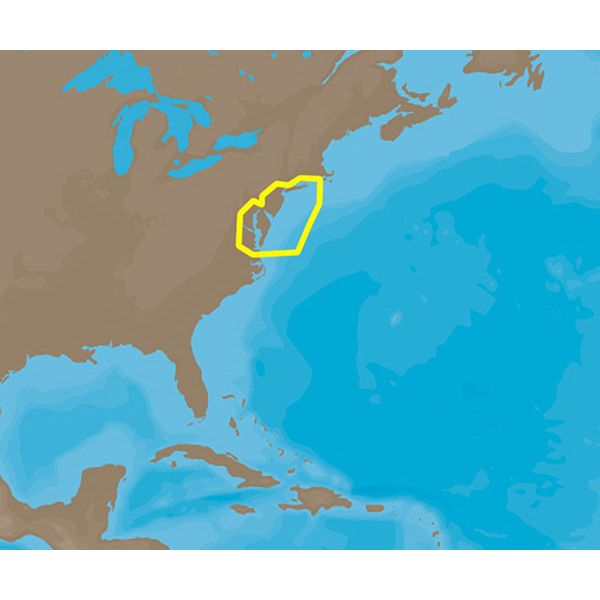 C-MAP 4D NA-D941 Block Island to Norfolk