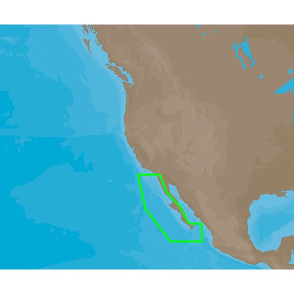 C-Map 4D NA-D951 Cabo San Lucas, MX to San Diego, CA