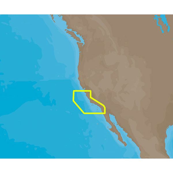 C-MAP 4D NA-D952 San Diego to Santa Cruz