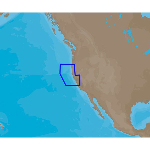 C-MAP 4D NA-D953 Point Sur to Cape Blanco