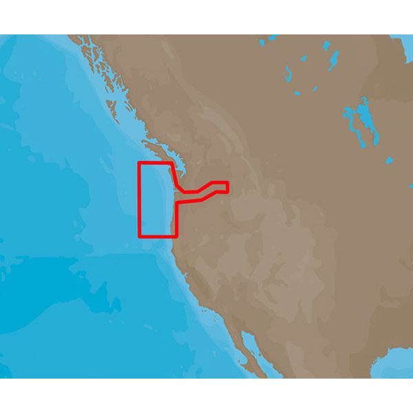 C-MAP 4D NA-D954 Cape Blanco to Cape Flattery