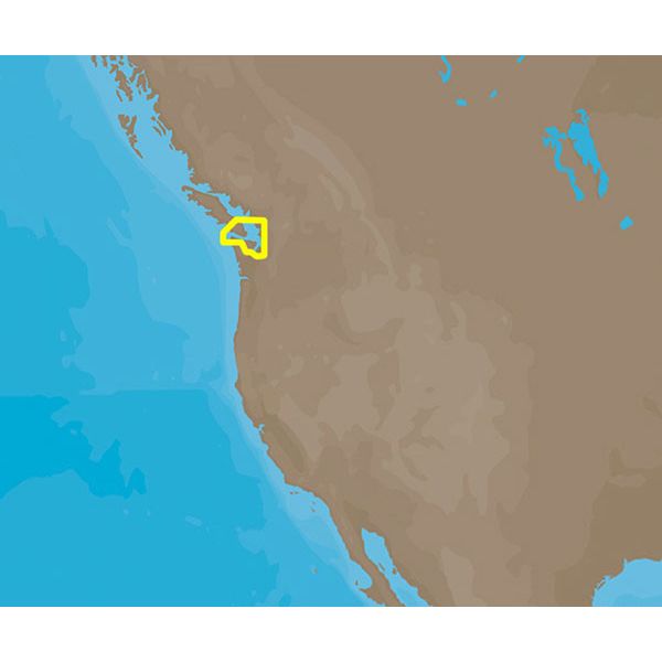 C-MAP 4D NA-D955 Puget Sound, Juan De Fuca & San Juan Island