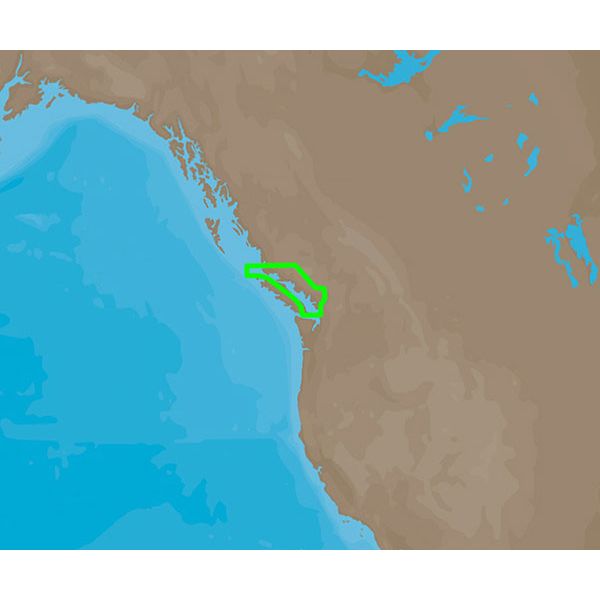 C-MAP 4D NA-D957 San Juan Islands to Nigei Island