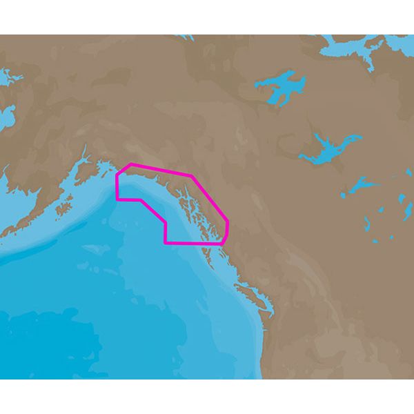 C-MAP 4D NA-D959 Dixon Entrance to Cape St. Elias