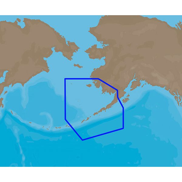 C-MAP 4D NA-D961 Bristol Bay to Amukta Pass