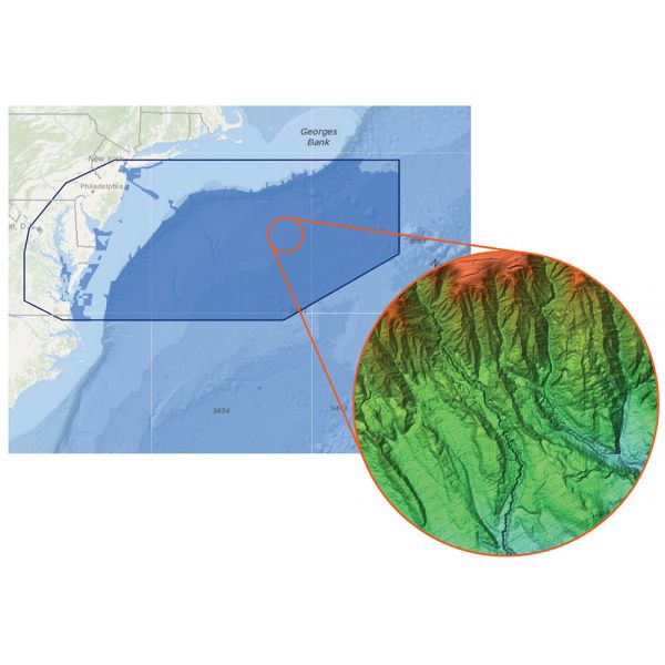 C-MAP Reveal - US Atlantic - Rhode Island to Virginia