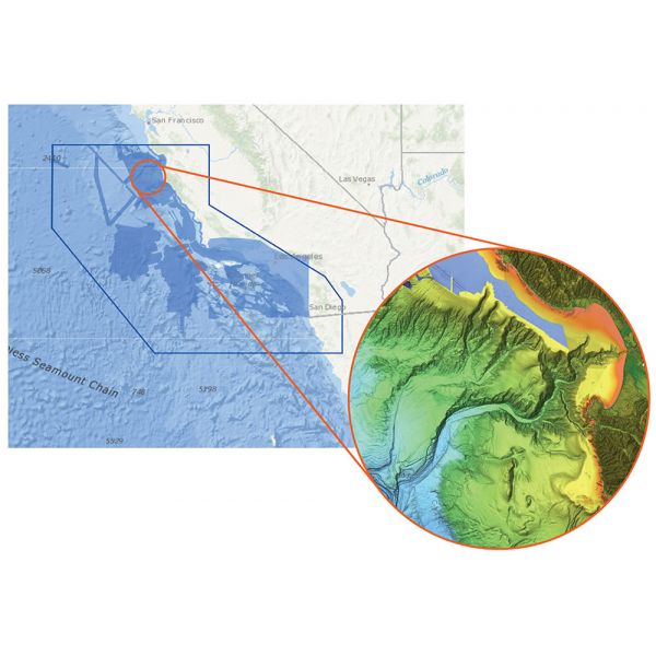 C-MAP Reveal - US Pacific - San Diego to Santa Cruz California