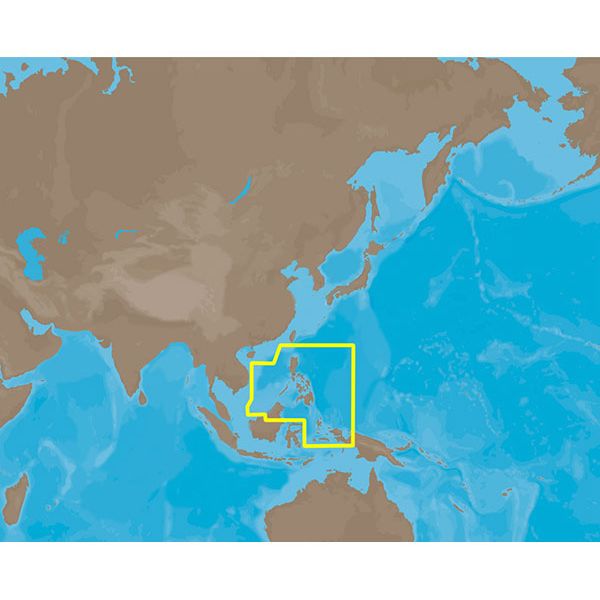 C-Map MAX Electronic Marine Charts - Asia South