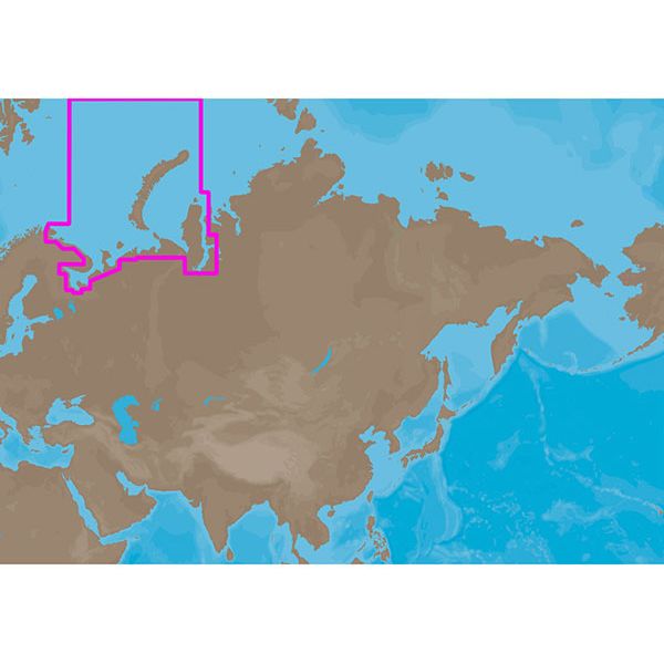 C-Map MAX Electronic Marine Charts - Russia