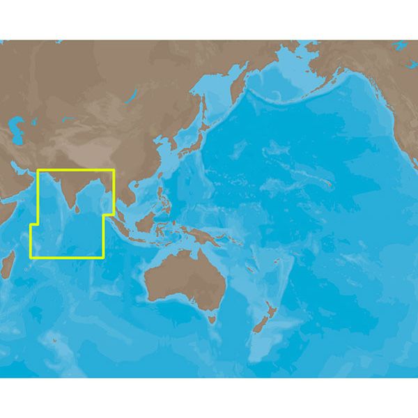 C-MAP MAX IN-M002 - Indian Ocean - SD Card