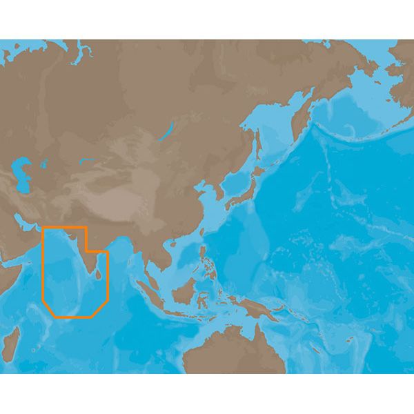 C-MAP MAX IN-M201 - Eastern India-Maldives - C-Card