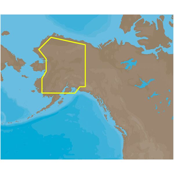 C-MAP MAX-N NA-N029 - MAX Lakes Alaska