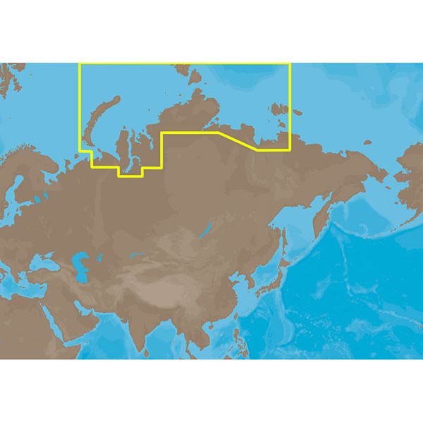 C-MAP MAX RS-M203 - Russian Federation North Central - C-Card