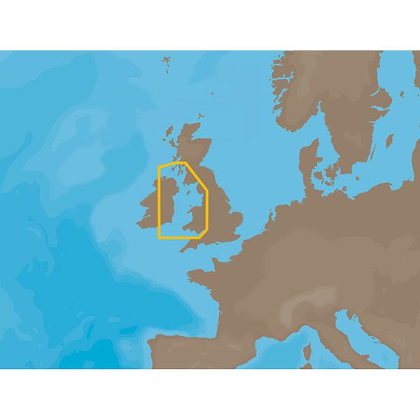 C-Map NT+ Electronic Marine Charts - British Isles