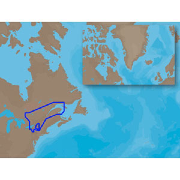 C-Map NT+ Electronic Marine Charts - Eastern Canada