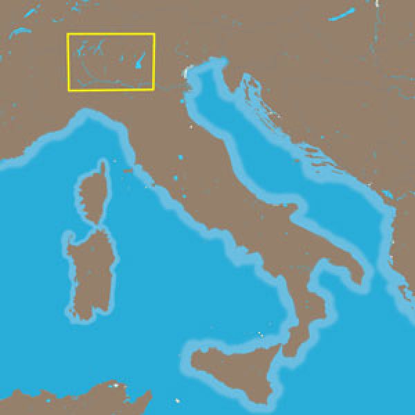 C-Map NT+ Electronic Marine Charts - Italy