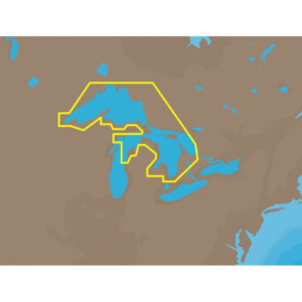 C-Map NT+ Electronic Marine Charts - Midwest U.S.